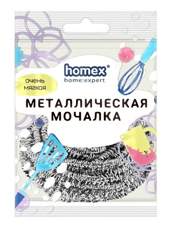 Мочалка Homex home:expert Очень Мягкая - фото №3