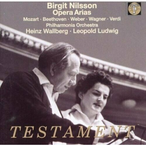 AUDIO CD Birgit Nilsson sings arias by Beethoven, Mozart and other composers