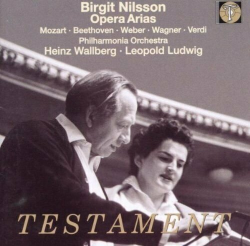AUDIO CD Birgit Nilsson sings arias by Beethoven, Mozart and other composers