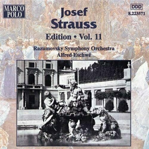 audio cd strauss i j edition vol 11 STRAUSS, Josef: Edition - Vol. 11