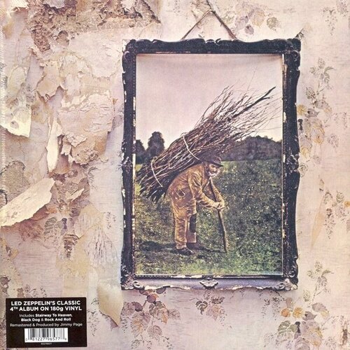 led zeppelin led zeppelin iv 180 gr Виниловая пластинка LED ZEPPELIN - LED ZEPPELIN IV. 1LP (180 Gram Black Vinyl/Gatefold)