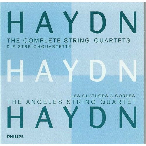 Audio CD Haydn: The Complete String Quartets. The Angeles String Quartet. (21 CD) audio cd cherubini complete string quartets vol 2 1 cd