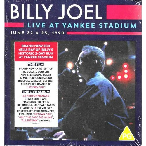 Audio CD Billy Joel - Live At Yankee Stadium June 22 & 23, 1990 (2 CD) the clash live at shea stadium 180g