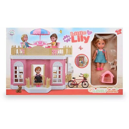 Дом для куклы 86018 с куклой и аксессуарами дом для куклы lola s house 2 floors с куклой и аксессуарами