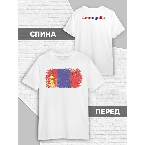 фото Футболка, размер 2xl (52-54), белый printech