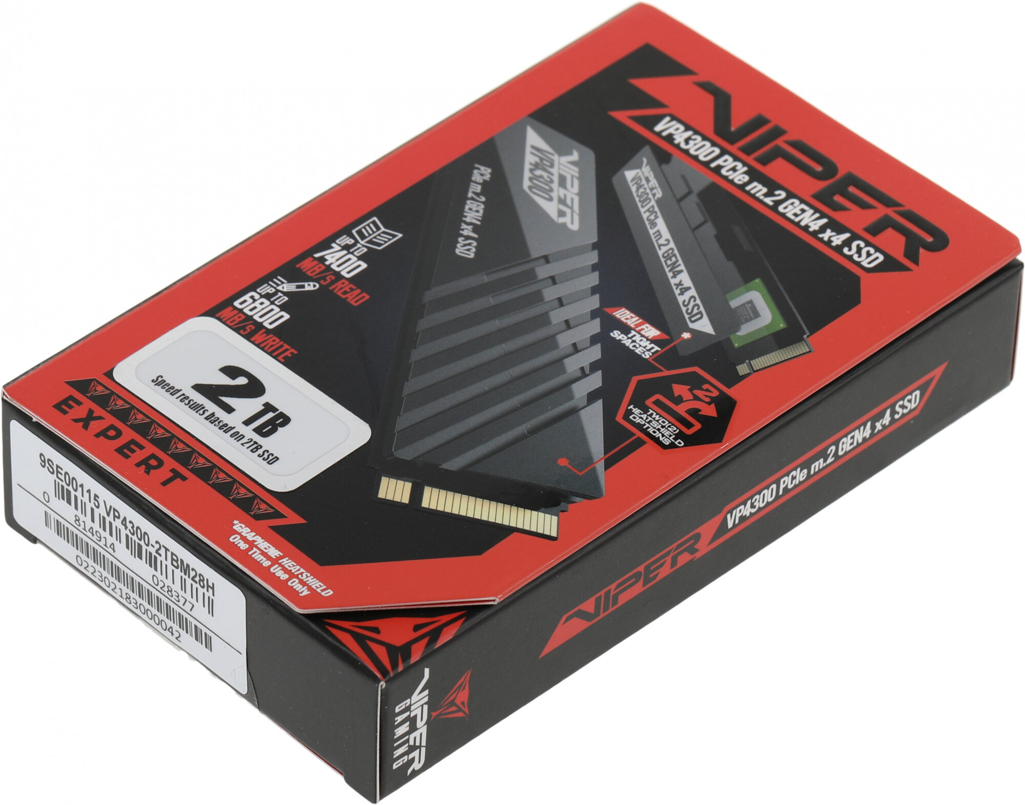 SSD накопитель PATRIOT Viper VP4300 2ТБ, M.2 2280, PCI-E x4, NVMe - фото №11