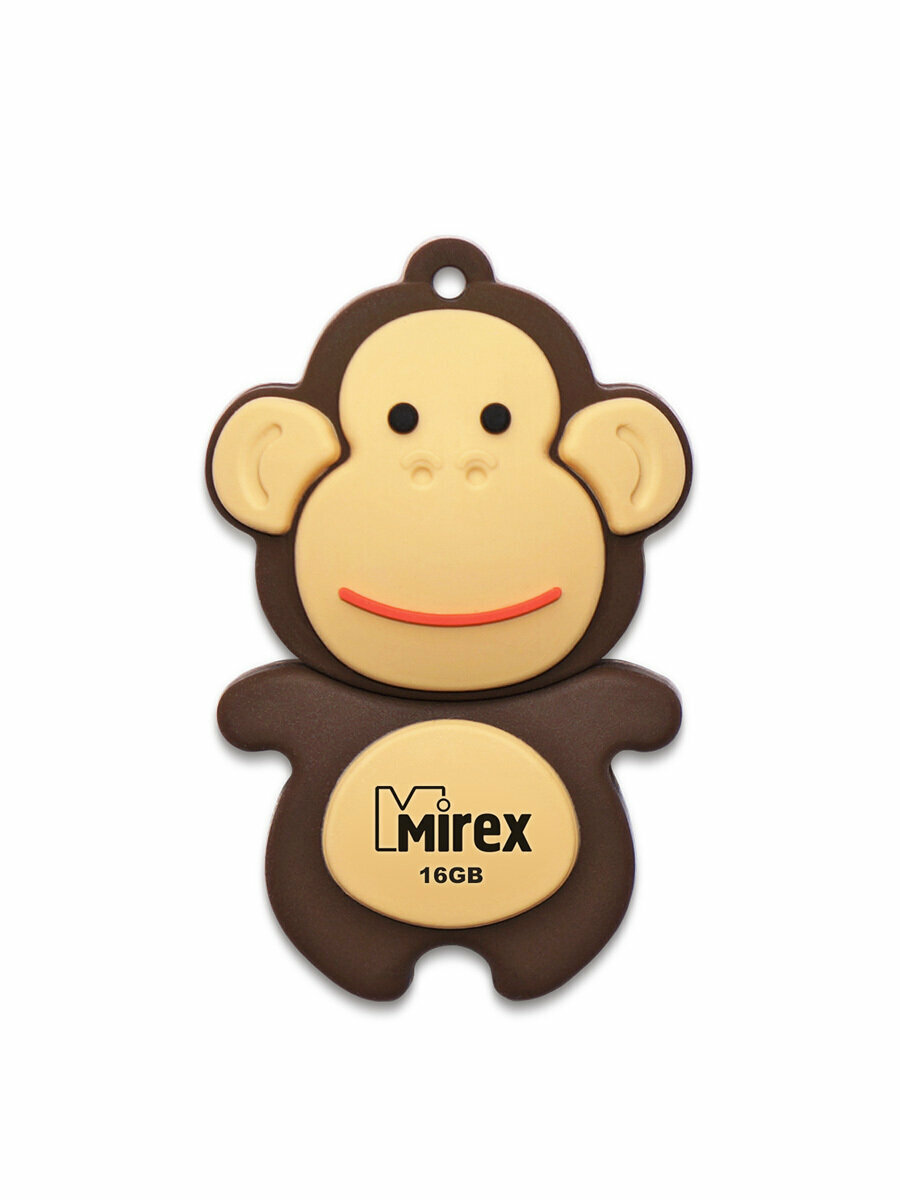 USB Флеш-накопитель MIREX MONKEY BROWN 16GB