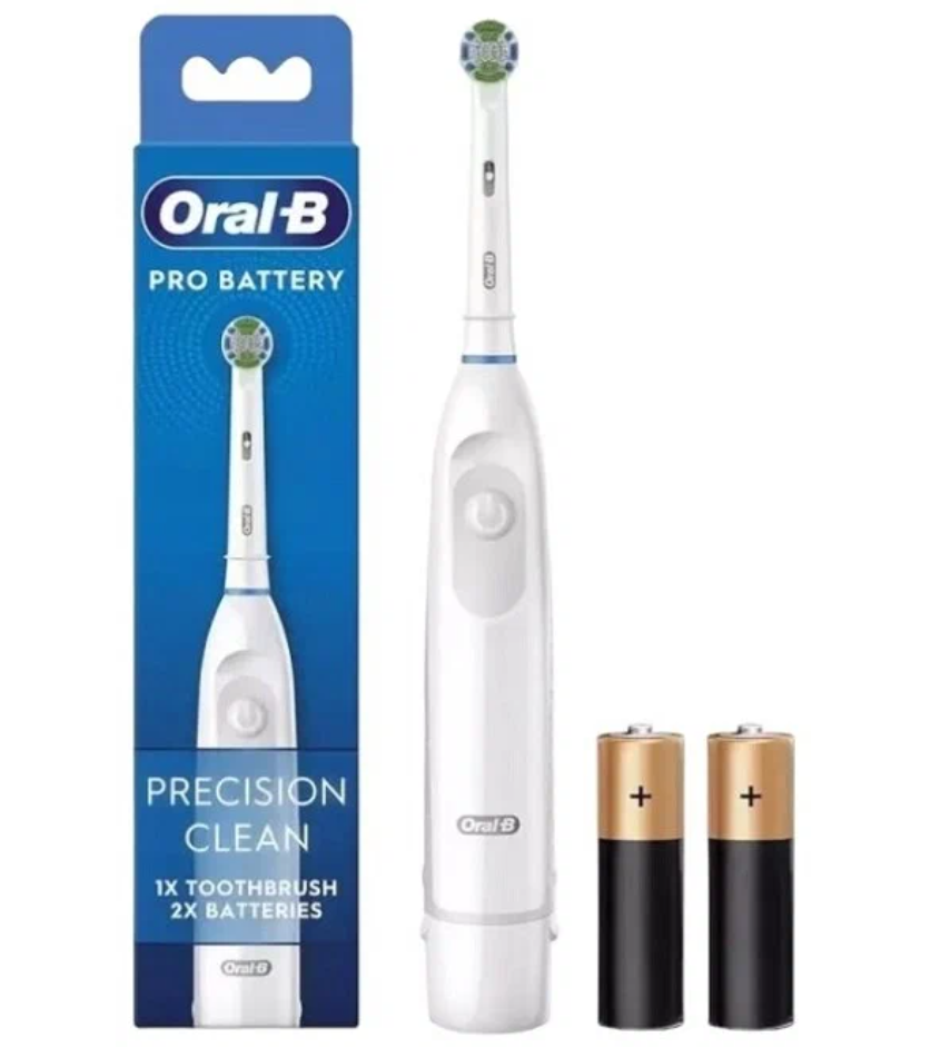 Электрическая зубная щетка Oral-B Precision Clean Pro Battery DB5.010.1 Белая