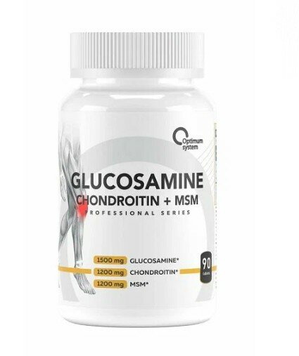 Optimum System Glucosamine Chondroitin + MSM 90 табл (Optimum System)