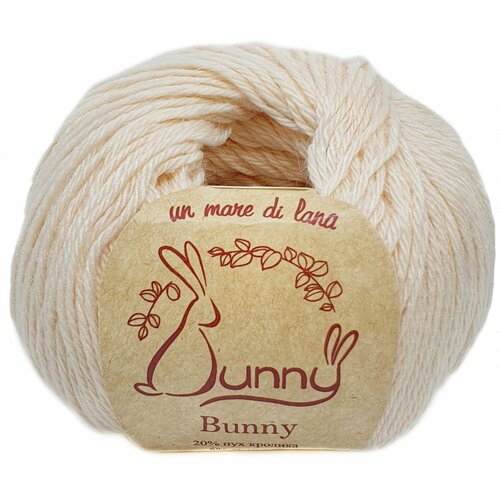 фото Пряжа bunny wool sea (062), 50г, 200м, 20% пух кролика, 5% меринос, 30% натуральная вискоза, 45% нейлон (2 шт.)