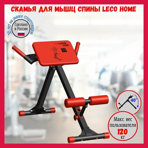 фото Скамья для мышц спины leco-it home леко