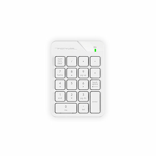 Клавиатура A4Tech Slim USB FGK21C White 160800₽