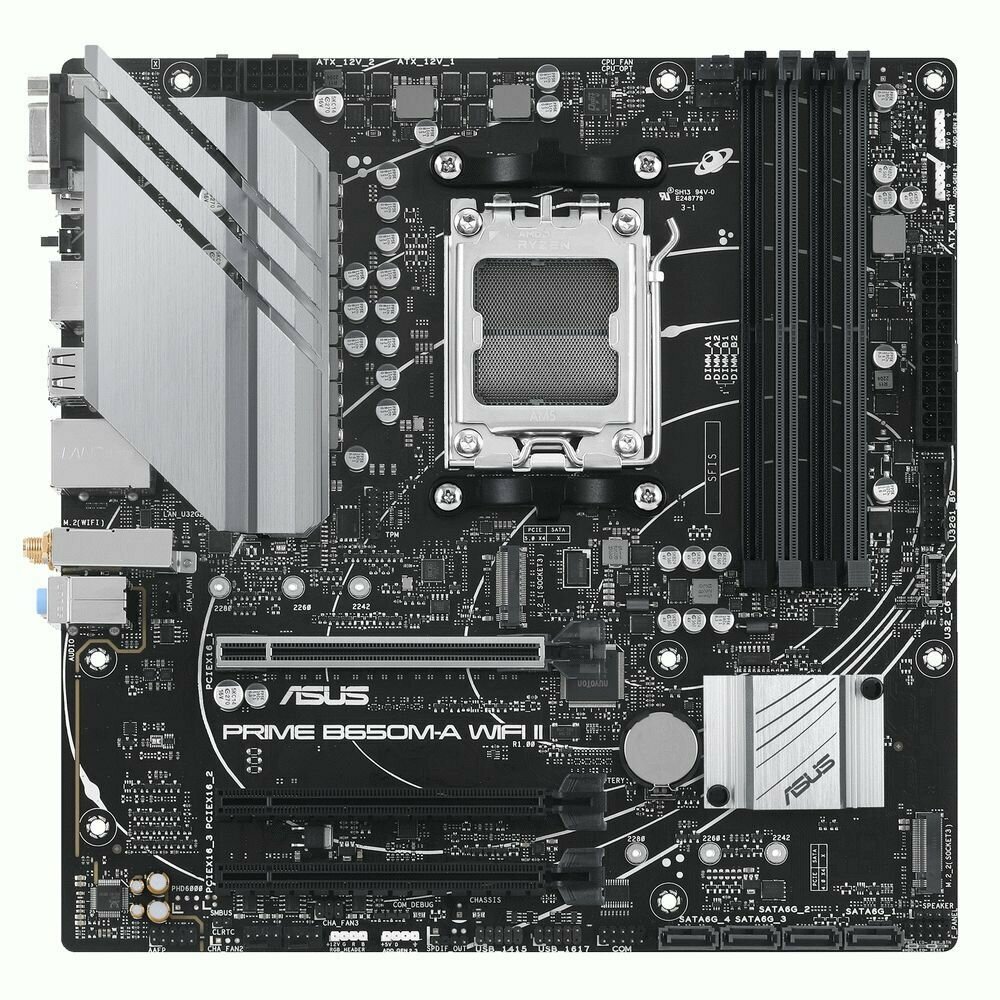 Материнская плата ASUS PRIME B650M-A WiFi II (90MB1EG0-M0EAY0)