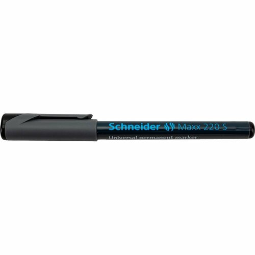 Schneider Маркер перманентный Maxx 220 S черный, игольчатый, 0,4мм 112401