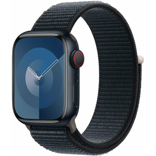 смарт браслет vertex id oled черный синий Смарт-часы Apple Watch SE 2023 A2722 40мм OLED корп. темная ночь Sport Loop рем. темная ночь разм. брасл: O/S (MRE03LL/A)