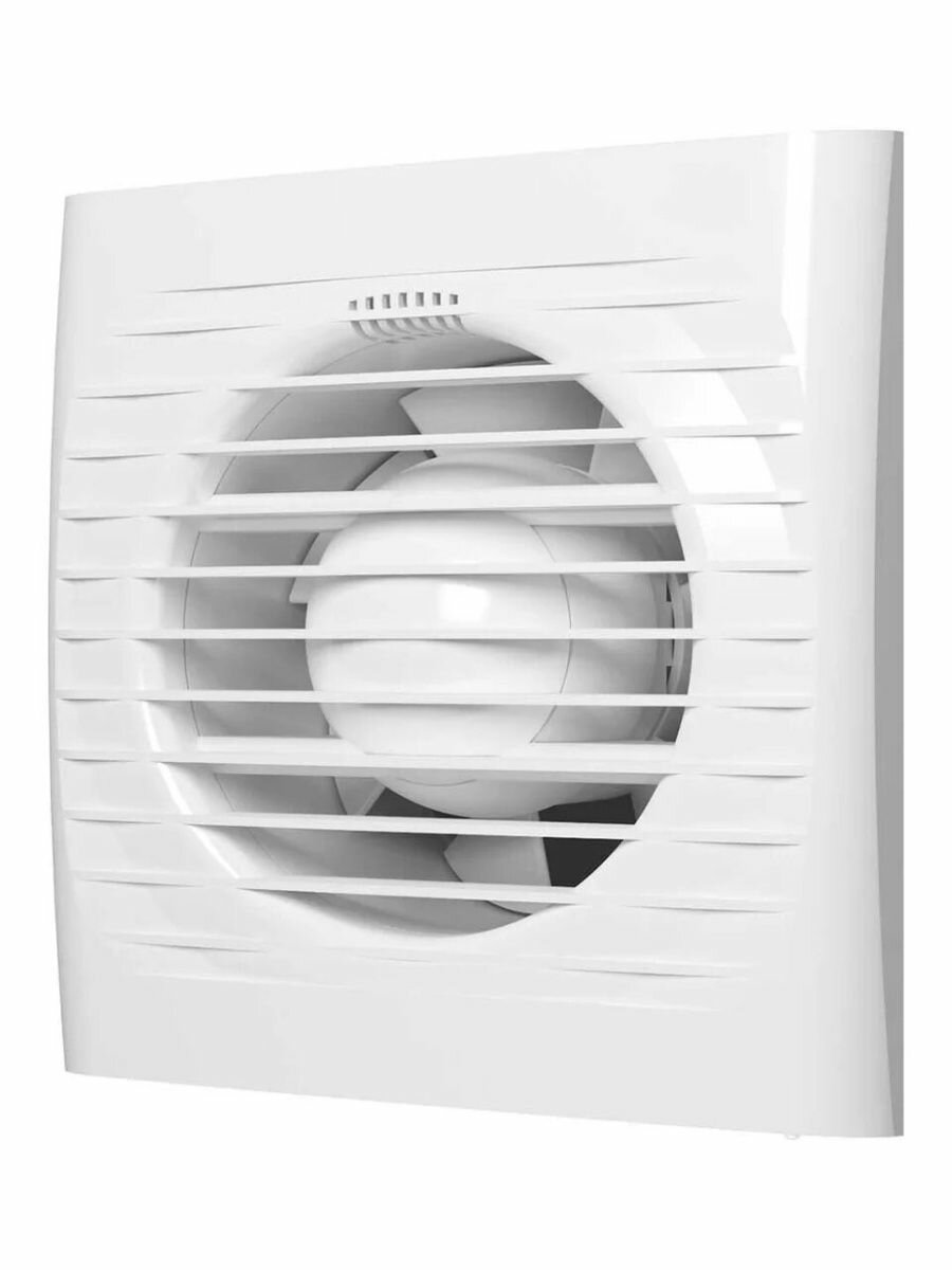 Вытяжной вентилятор Auramax Optima 4 100 мм в туалет, белый