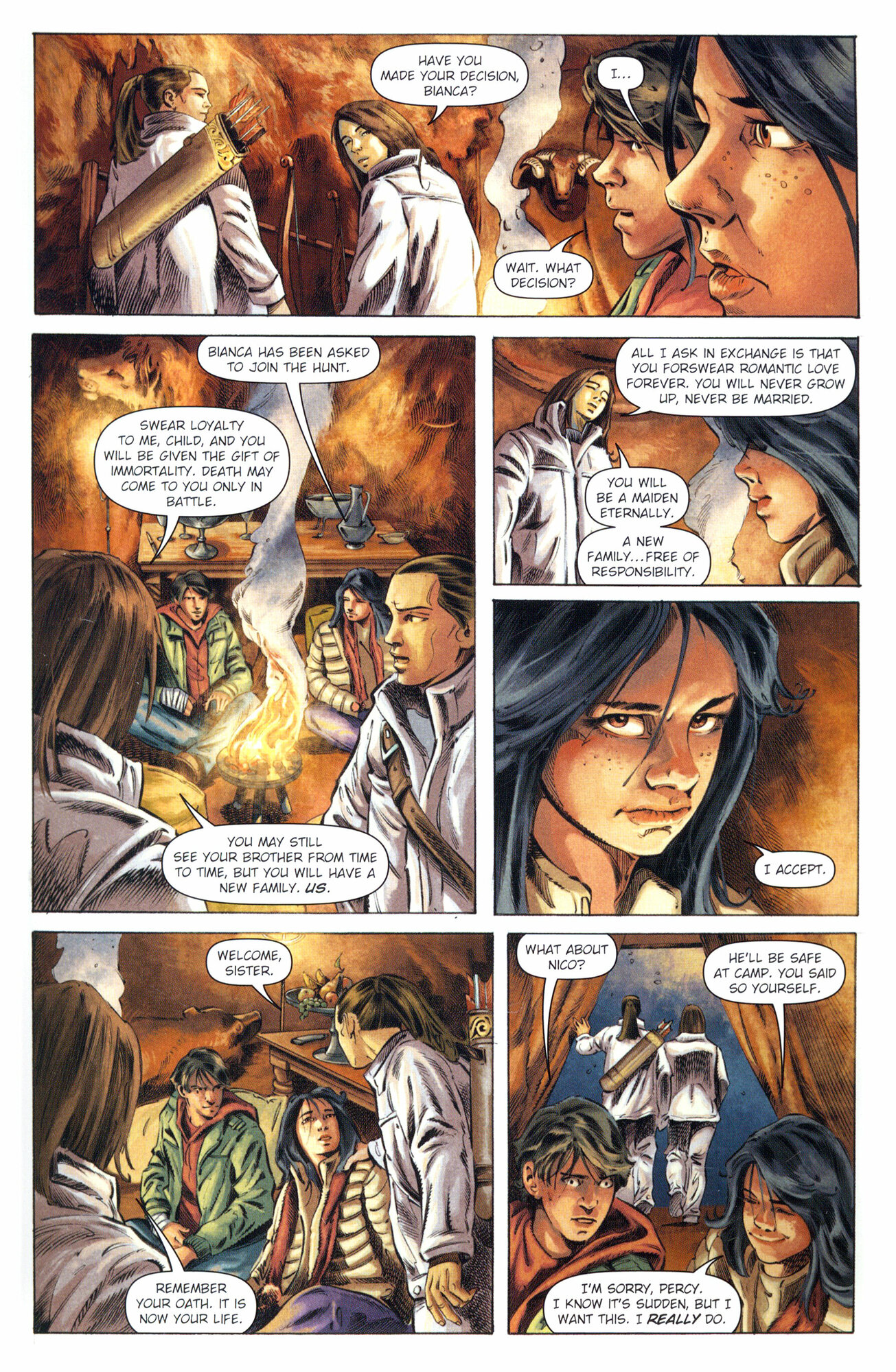 Percy Jackson and the Titan's Curse. The Graphic Novel - фото №2