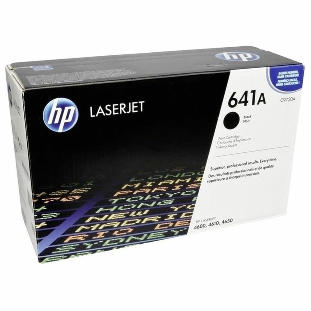 Картридж HP C9720A (641A) черный