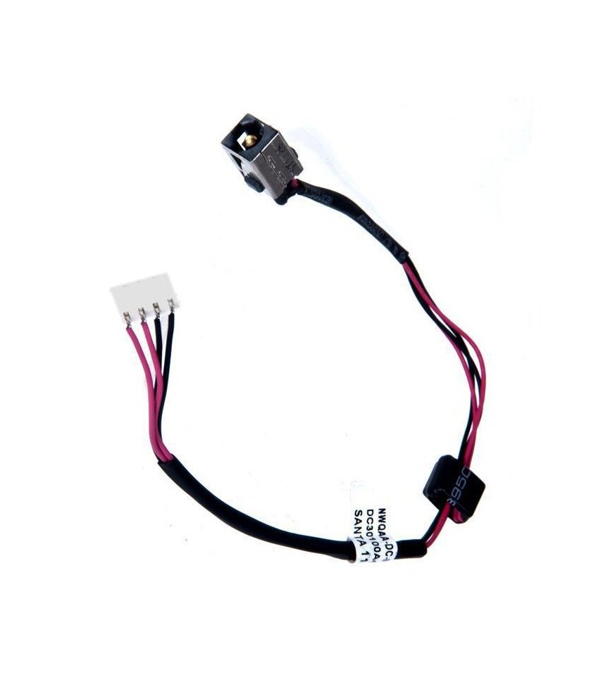 Power connector / Разъем питания для ноутбука Toshiba Satellite A660 A665 с кабелем