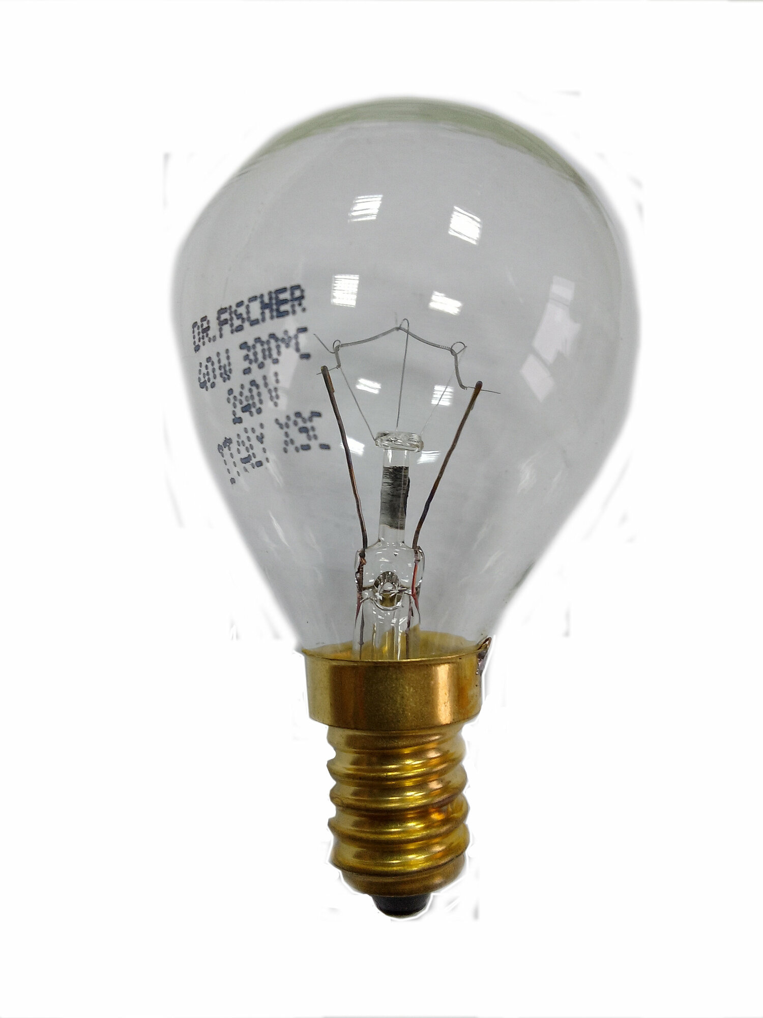 Лампа духового шкафа 40W, 230V, E14, 300C° Bosch 00057874