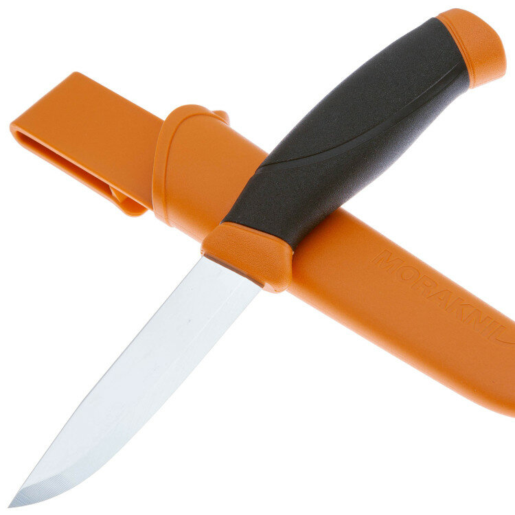 Нож Morakniv Companion черный/оранжевый (14073) - фото №2