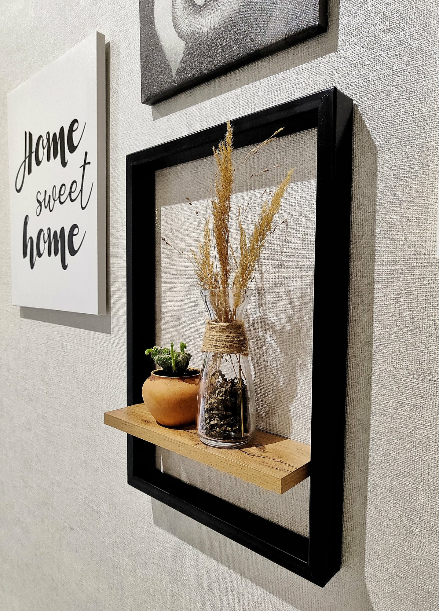 фото Полка настенная интерьерная лофт