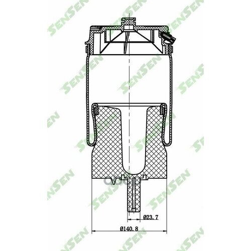 Подушка Пневматическая Sensen арт. SAR024