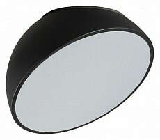 7658/35L MITRA LED SN Светильник пластик/белый/черный LED 35Вт 4000K D300 IP20 PLUTO BLACK