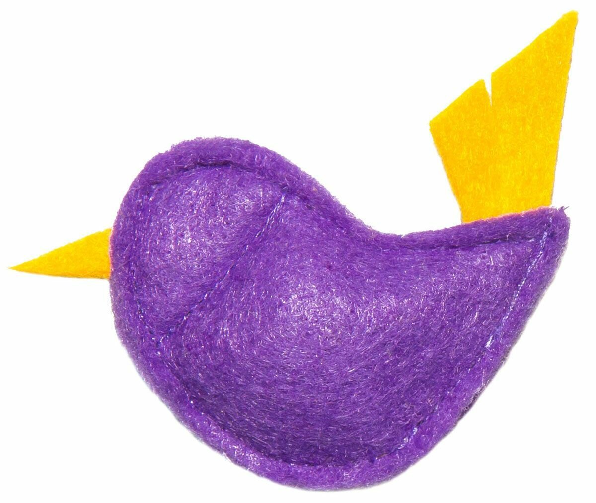 Великий кот мини-игрушка "Птичка" с кошачьей мятой для кошек (5 см.) - фото №5
