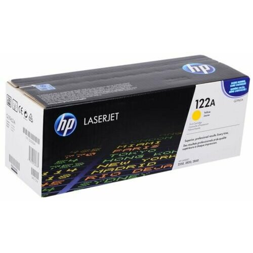 Картридж HP Q3962A для принтера color LaserJet 2550/2820/2840 жёлтый (4000 - 5%)