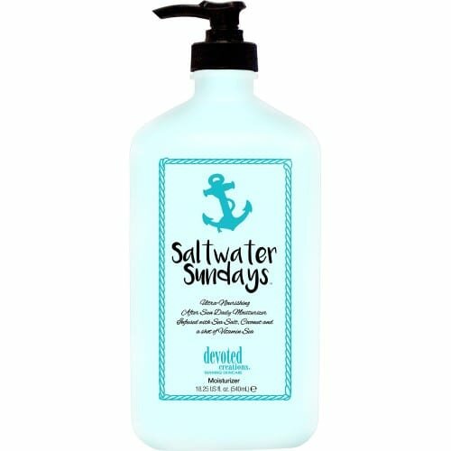 Крем для тела увлажняющий Devoted Creations SALTWATER SUNDAYS™ / отдых на море, 540 мл.