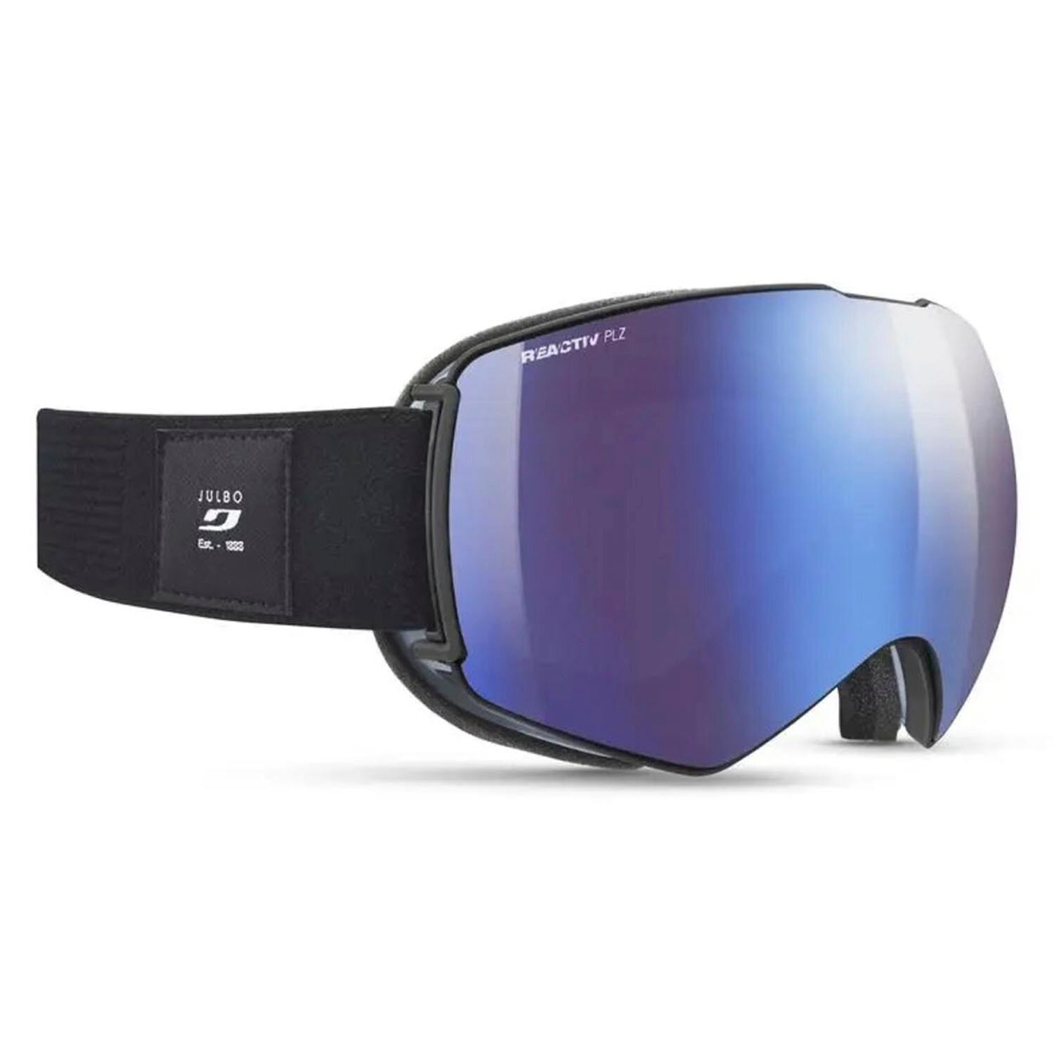 Очки горнолыжные Julbo Lightyear Black-Grey/Reactiv 2-4 Polarized Flash Blue