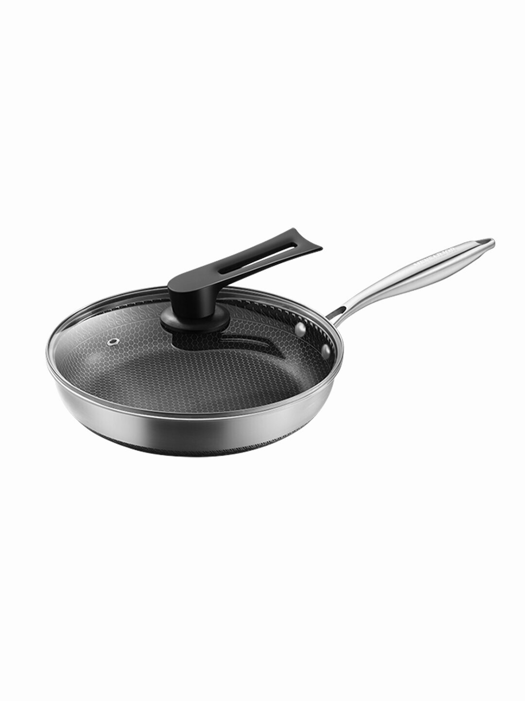фото Сковорода Xiaomi Mensarjor Stainless Steel Mesh Frying Pan 28 cm (MGGJ-TY2106)