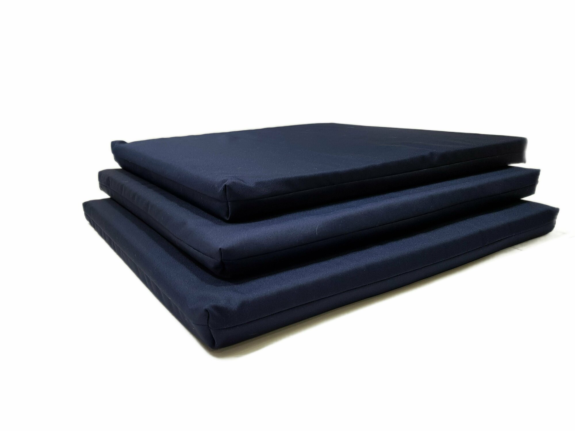 Подушка для садовой мебели Альтернатива 53,5х49х5см, цвет тёмно-синий - фотография № 2