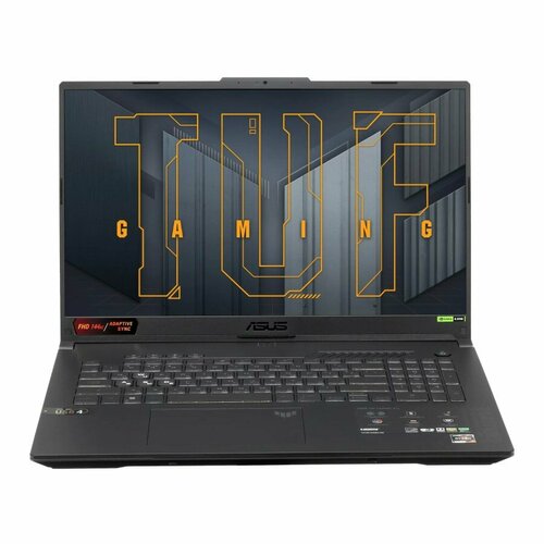 Ноутбук Asus TUF Gaming A17 FA707NU-HX023 AMD Ryzen 7 7735HS 3200MHz/17.3/1920x1080/16GB/512GB SSD/NVIDIA GeForce RTX 4050 6GB/Wi-Fi/Bluetooth/Без ОС (90NR0EF6-M00230) Grey