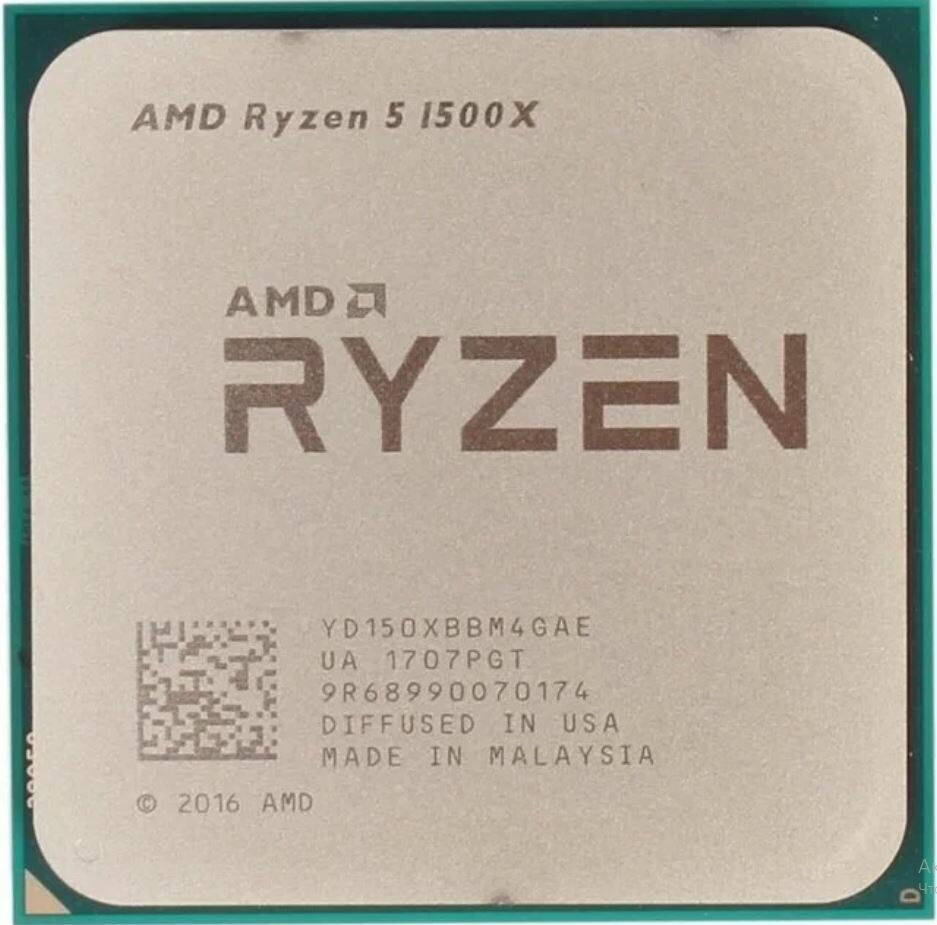 Процессор AMD Ryzen 5 1500X AM4 4 x 3500 МГц