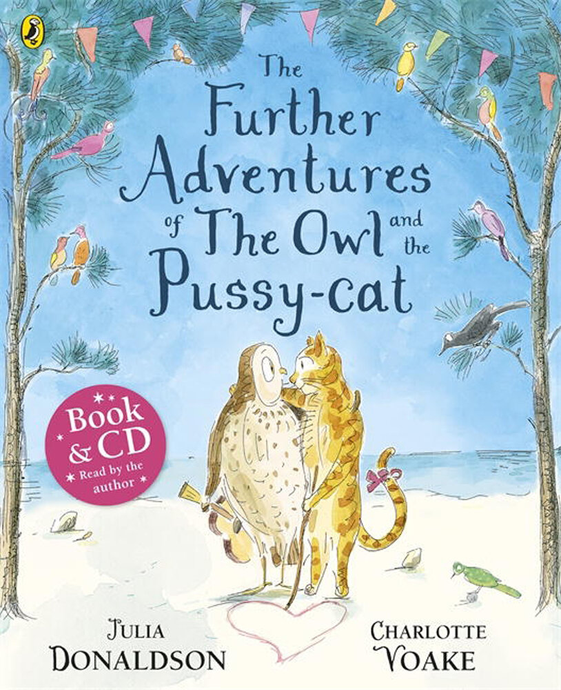 The Further Adventures of the Owl and the Pussy-cat +CD / Книга на Английском - фото №1