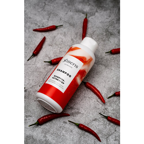 Шампунь-активатор роста волос Wineris с экстрактом перца и касторовым маслом 400 мл.