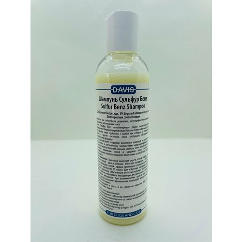 Davis Sulfur Benz шампунь для лечения дерматита 200мл