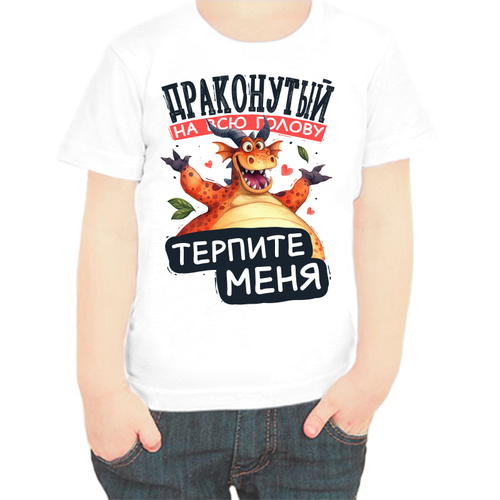 фото Футболка , размер 74, белый нет бренда