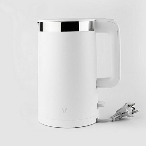 Чайник электрический Smart Kettle, пластик, колба металл, 1.5 л, 1800 Вт, белый