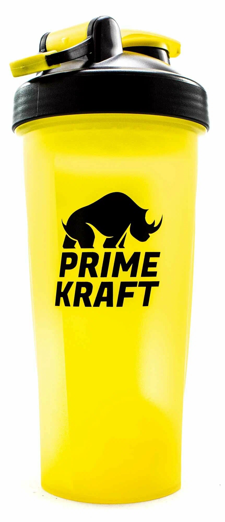 Шейкер Prime Kraft 600 мл желтый