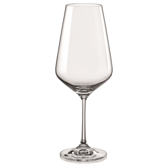 Набор бокалов crystalex сандра 6шт 550мл вино стекло
