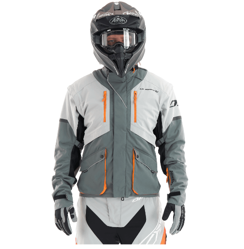 Куртка Dragonfly Эндуро Freeride, Grey-Orange XXL