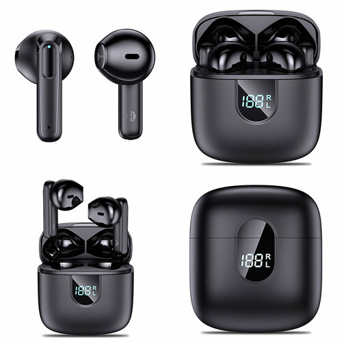 Беспроводная Bluetooth-гарнитура с высокой мощностью и сверхдлительным временем автономной работы шумоподавление ENC двойные наушники TWS Bluetooth два в одном 290000₽