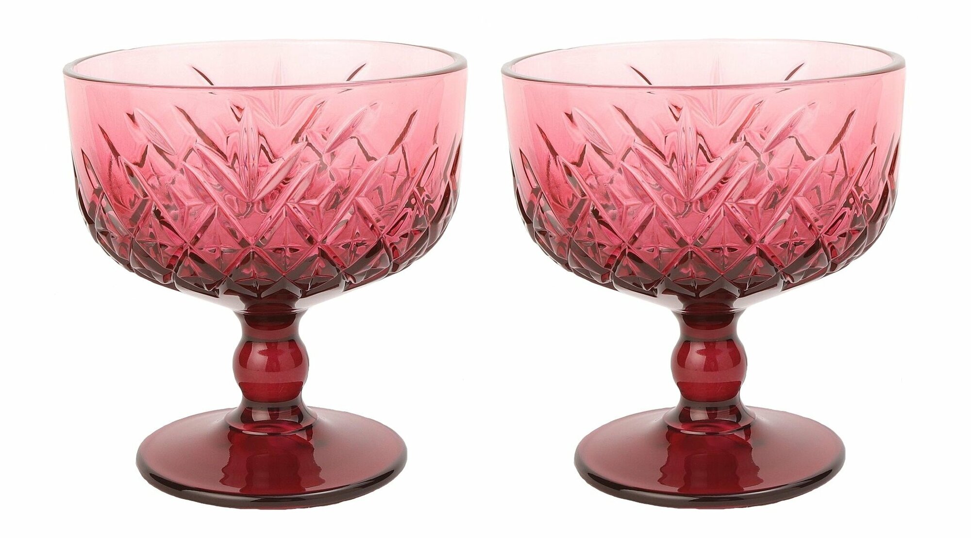 Набор 2шт креманок 275мл d9,5см h10,5см