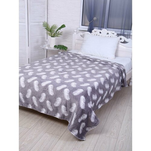 Покрывало Калифорния 150х200см велсофт 280гм 100 полиэстер 1570₽