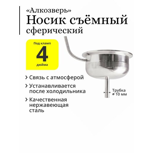 Носик съёмный, сферический 