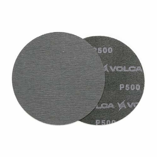 VOLCA GARNET - Р500 VOLCA шлифовальные диски на сетчатой основе 150 мм, без отверстий, В упаковке 50 ШТ
