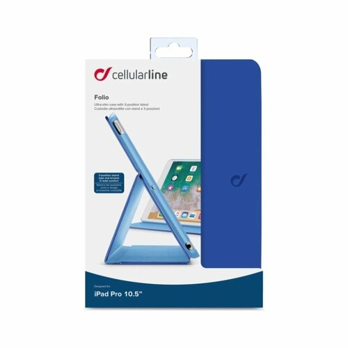 Чехол книжка Cellularline IPAD PRO 10.5 / AIR 3 (2019) 9h tempered glass for apple ipad air 3 10 5 inch 2019 tablet screen protector ipad air 3 a2123 a2152 a2153 a2154 protective film